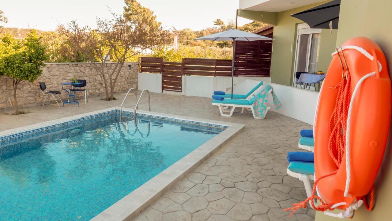Greek Style Ground Floor Apartment & Pool Ialysos  Exterior photo